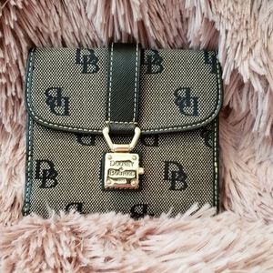 Dooney & Bourke Canvas/Leather Wallet